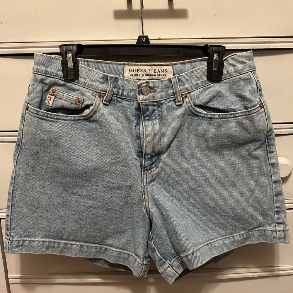 guess jean shorts